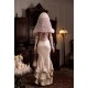 Blood Supply Cupid's Casket of Poems Crinkled Satin Rococo Long Skirt(Full Payment Without Shipping)
